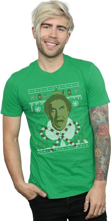 Immagine prodotto Elf Christmas Fair Isle Maglietta Uomo (S)