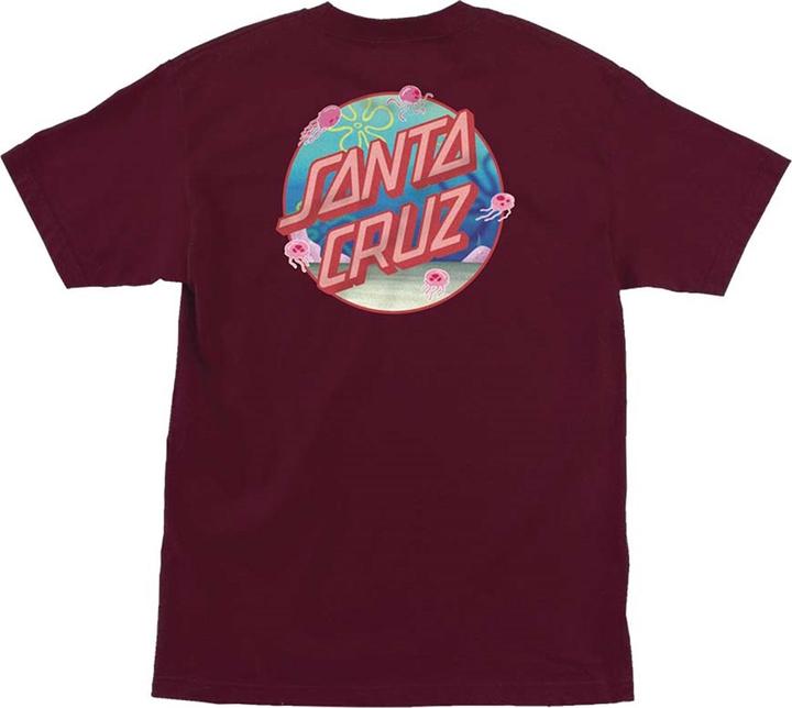 Santa Cruz Sponge Bob Jellyfishing T-Shirt (S)