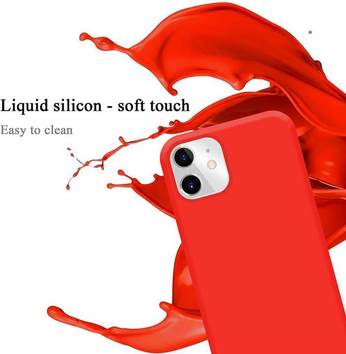 Actual product image Cadorabo TPU Liquid Silicone Case Cover (Apple iPhone 11)