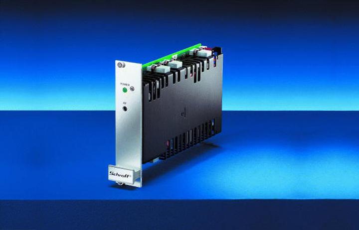 Actual product image Schroff MAX 124 maxpower 19" power supply unit 24VDC/4.2A