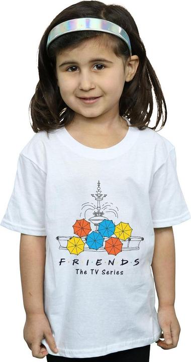Produktbild Friends Fountain And Umbrellas TShirt Mädchen (152, 158)