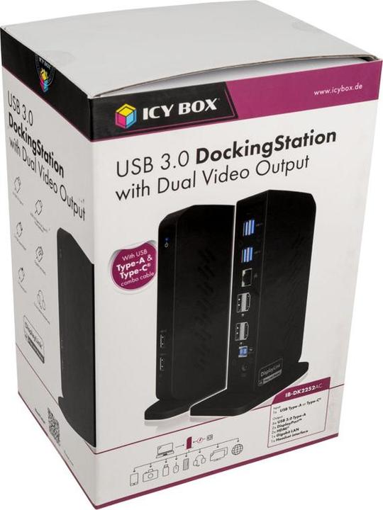 Produktbild Icy Box IB-DK2252AC (USB-C, 12 Ports)