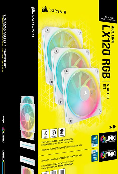 Produktbild Corsair LX120 (120 mm, 3 x)