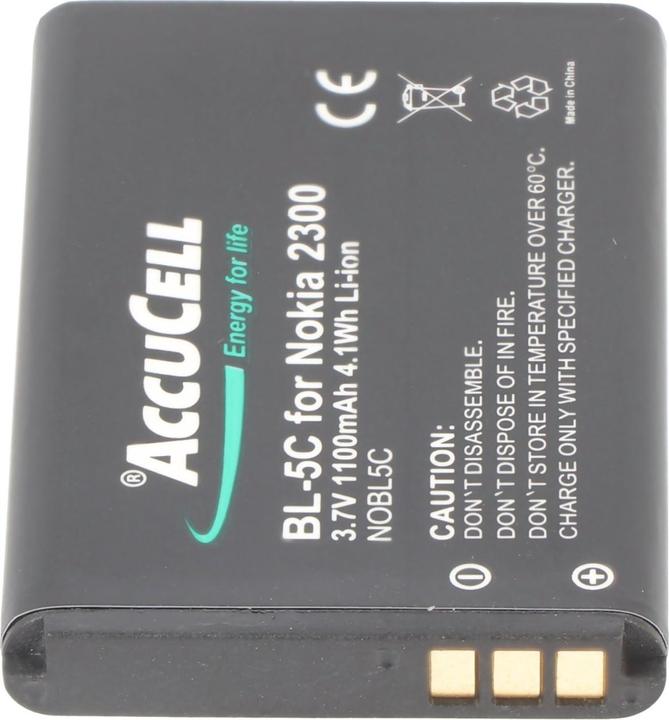 Produktbild XCell Akku Avus MMDR 12, V2 Nokia BL-5C, 1000059, BS-16, MP-S-A1