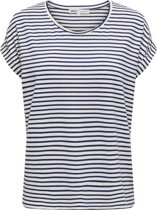 Only Onlmoster Stripe S/S O-Neck Top Jrs Noos (L)