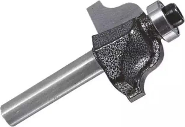 Actual product image Dedra Roman S-shaped wood cutter with bearing 25.7 x 9.7 x 6.35 mm - 07F191A