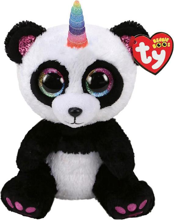 Actual product image Ty Beanie Buddy Paris Panda (24 cm)