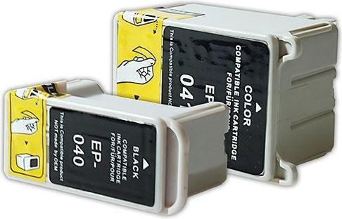 Actual product image Hermex Alternative ink cartridge to Epson T040-1 (M, FC, Y, C)