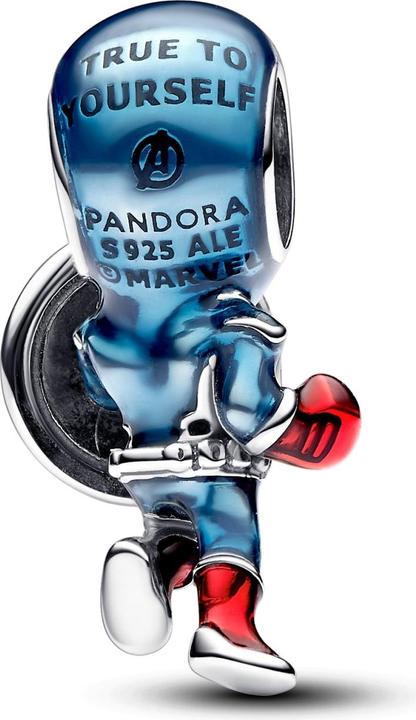 Image du produit Pandora Captain America (Argent 925, Émail)