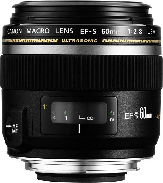 Image du produit Canon EF-S 60mm f/2.8 Macro USM (Canon EF-S, APS-C / DX)