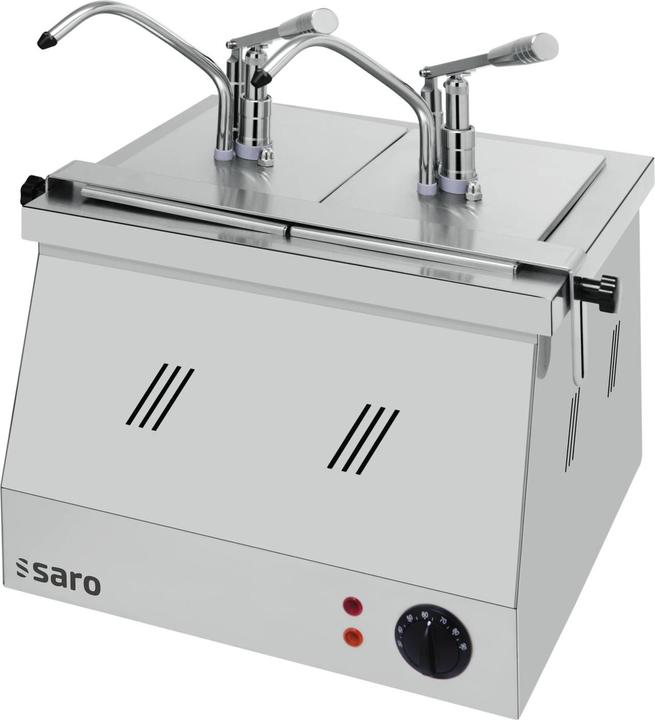 Image du produit Ich-zapfe Saro Bain Marie2X1/4 GN 200 mit Spender BM 0214