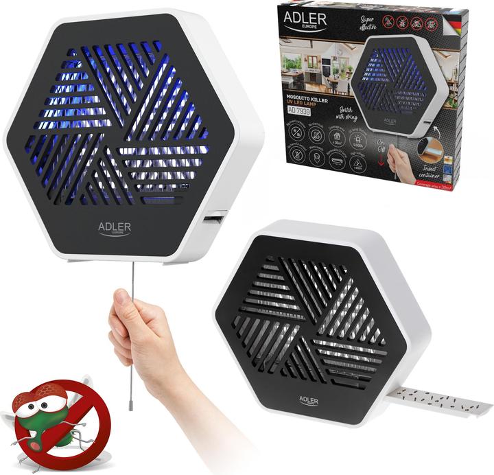 Actual product image Adler Mosquito killer lamp UV AD 7939 8 W