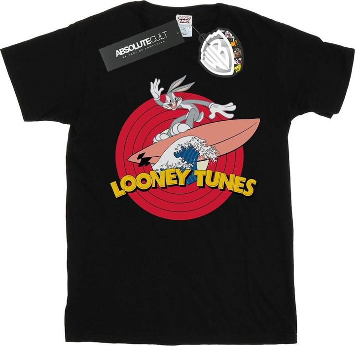Actual product image Looney Tunes Mens Bugs Bunny Surfing T-Shirt (3XL)
