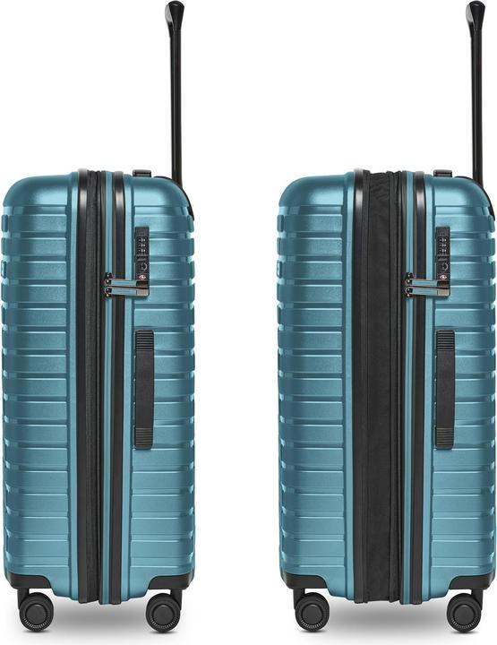 Actual product image Pactastic Collection 04 THE THREE SET + 4 wheels suitcase set, 3-piece with stretch fold (216 l, XL (from 140l))