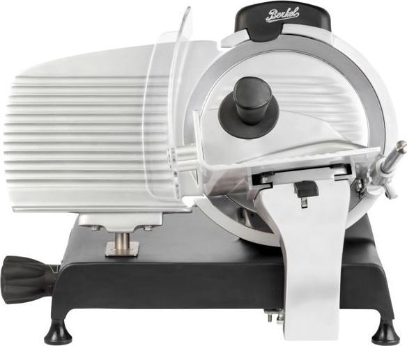 Actual product image Berkel Red Line 250 matt black slicer with 250 mm steel blade