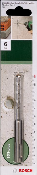 Immagine prodotto Bosch Zubehör Trapano a percussione in carburo 6 mm A (6 mm)