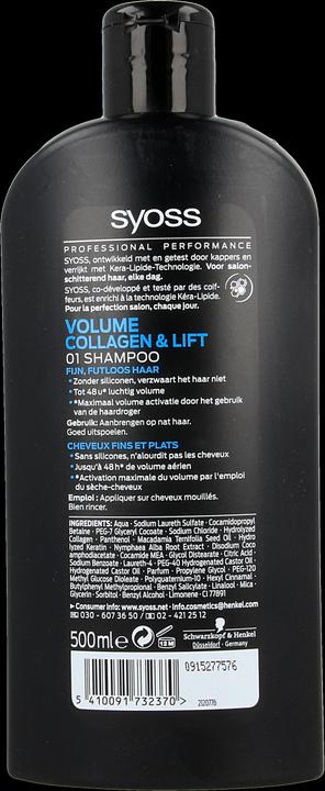 Image du produit Syoss Volume (500 ml, Shampoing liquide)