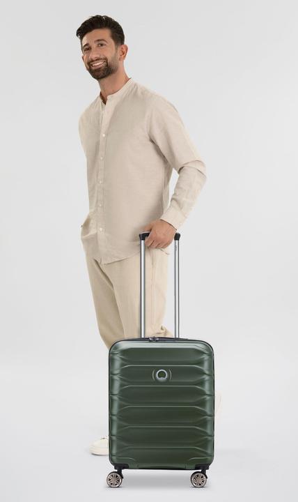 Image du produit Delsey Meteor 4 Rollen Kabinentrolley 55 cm mit Dehnfalte (46 l)