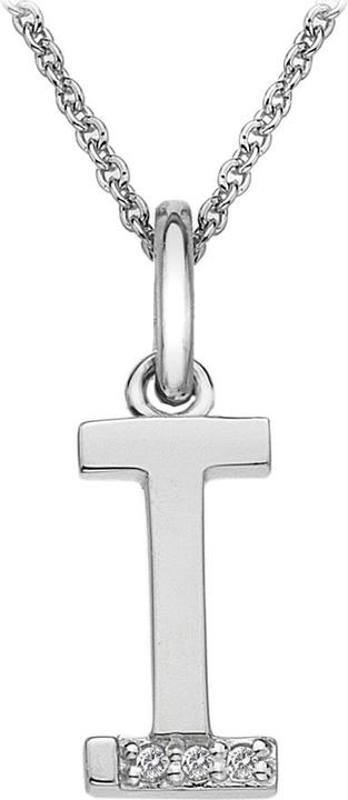 Actual product image Hot Diamonds Diamond letters necklace I (Silver 925, 40 - 45 cm)