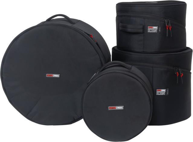 Actual product image Gator GP-ICON-JZFUSION Icon Series Jazz Fusion Drum Bag (Drum)