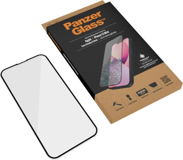 Actual product image PanzerGlass Screen protector (1 Piece, Apple iPhone 13 mini)