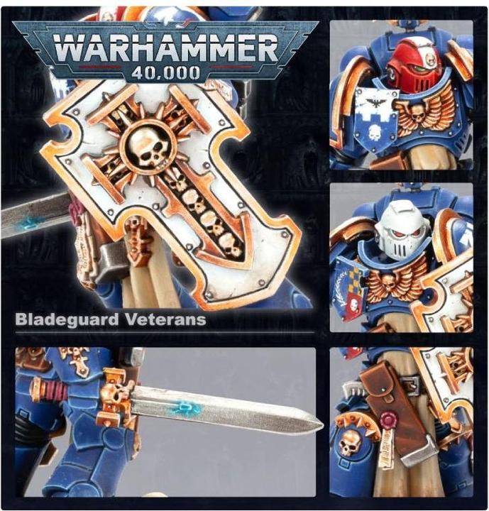 Immagine prodotto Games Workshop Space Marines - Veterani Bladeguard (Materiale sintetico)