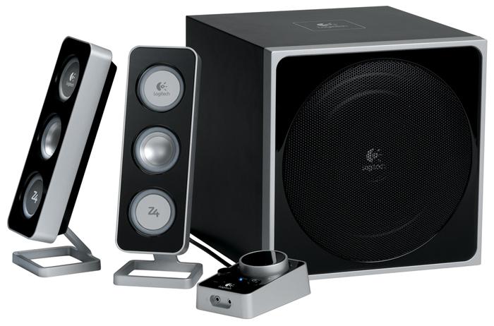 Produktbild Logitech Z-4, 2.1 Speaker System, 40W RMS, Schwarz