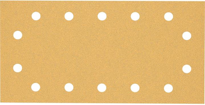 Actual product image Bosch Professional Zubehör Expert C470 Sandpaper with 14 holes for orbital sander, 115 x 230 mm, G 80, 10 pcs. (80)