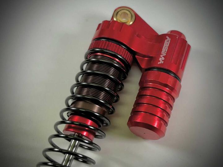 Produktbild Absima Piggyback Alu-Stossdämpfer 110mm (2Stk)