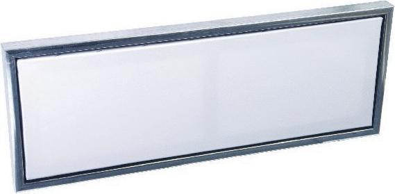 Winsor & Newton Canvas with silver frame 20x60cm