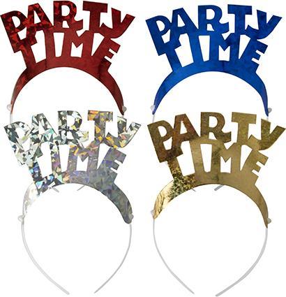 Immagine prodotto Papstar Elastici per capelli colori assortiti Party Time Metallic Party Time Metallic