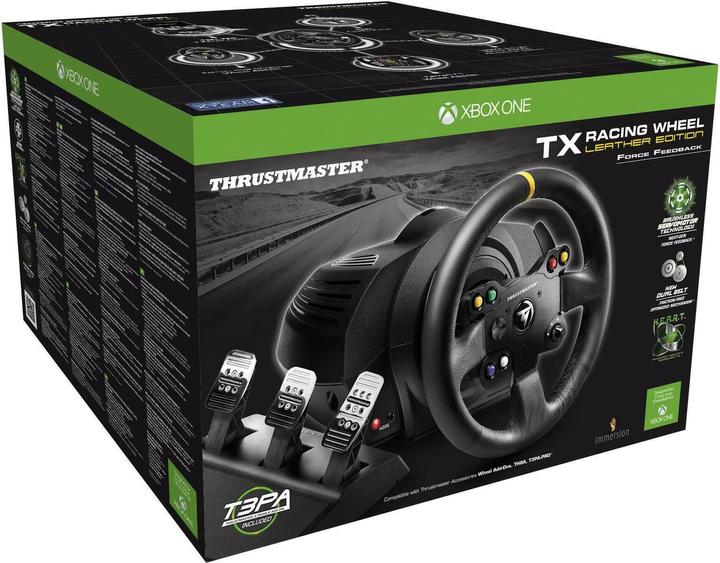 Image du produit Thrustmaster TX Racing Wheel Edition en cuir (PC, Xbox One X, Xbox Series X, Xbox One S, Xbox Series S)