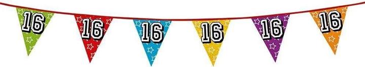Actual product image Boland 16th Birthday Bunting