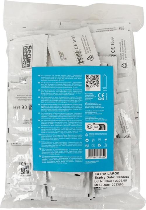 Produktbild Secura Extra Wet 100er-Beutel (100 Stk.)