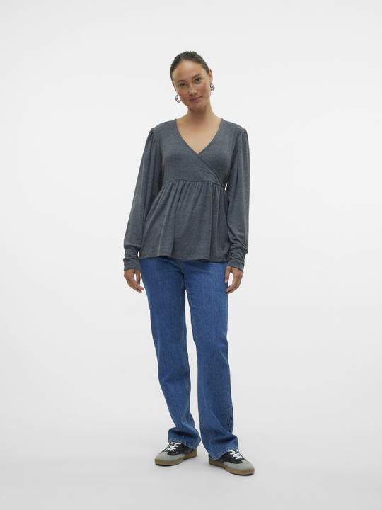 Produktbild Mamalicious Normal geschnitten V-Ausschnitt Top Bluse (S)