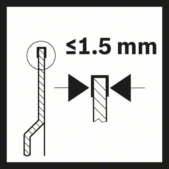 Produktbild Bosch Professional Zubehör Carbide-RIFF Segmentsägeblatt MATI 68 RST5, 10 x 68 mm, 1er-Pack