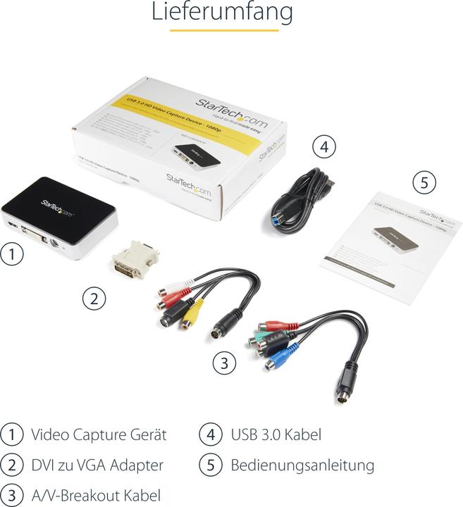 Actual product image StarTech USB 3.0 HD Capture Device