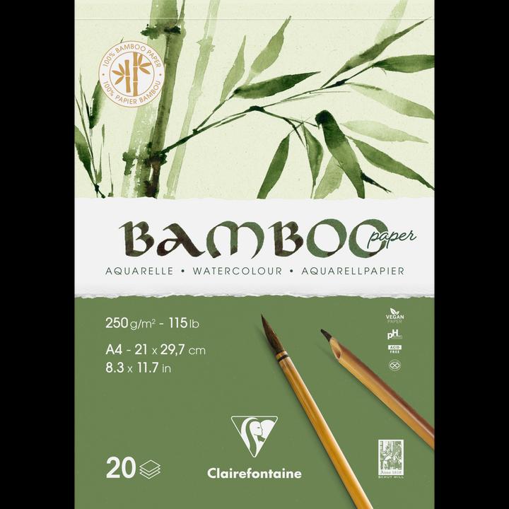 Produktbild Clairefontaine Bambus Block (250 g/m², 240 x)