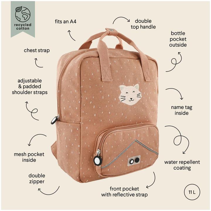 Immagine prodotto Trixie Baby Zaino grande, Mrs Cat