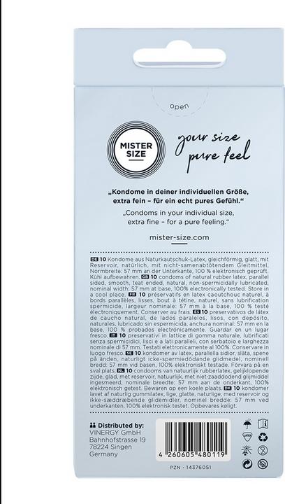 Image du produit Mister Size 57 (10 pcs)