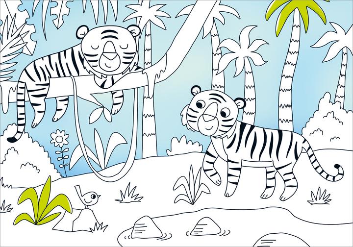 Immagine prodotto Tessloff Il mio più bel libro da colorare. Animali dello zoo