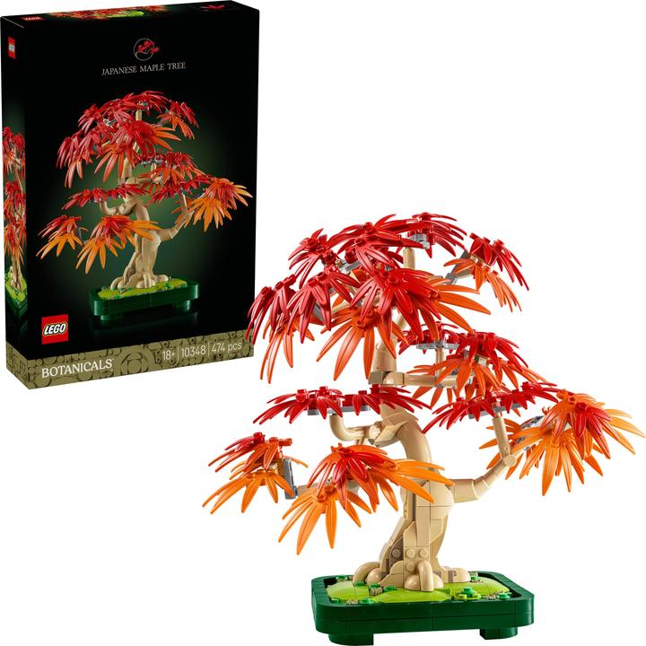 Immagine prodotto LEGO Japanischer Roter Ahorn - Bonsai-Baum (10348, LEGO Botanical)