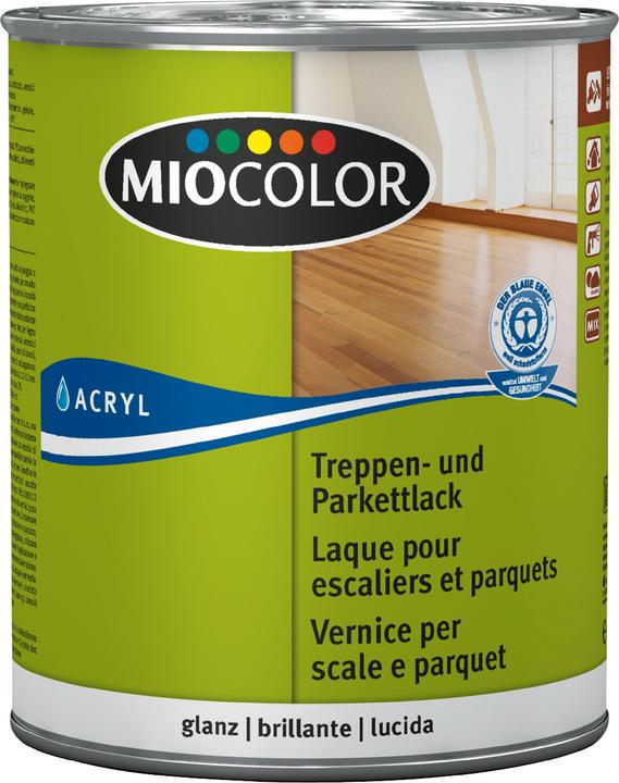 Actual product image Miocolor Stair and parquet lacquer gloss (Colorless, 0.75 l)
