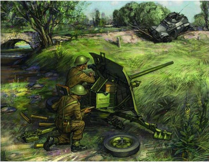 Immagine prodotto Tamiya 1:72 Brit.QF 2-pdr Pz.abwehrkanone, equipaggio