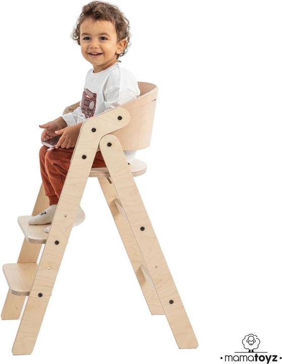 Immagine prodotto MamaToyz My Chair Hochstuhl aus Holz (Seggiolone)