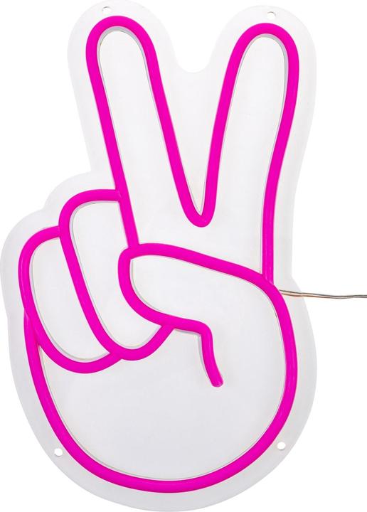 Image du produit Vegas Lights LED Déco Enseigne néon Peace 30 x 18 cm