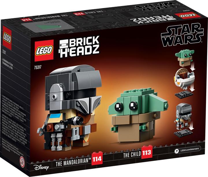 Produktbild LEGO Der Mandalorianer und das Kind (75317, LEGO Star Wars)