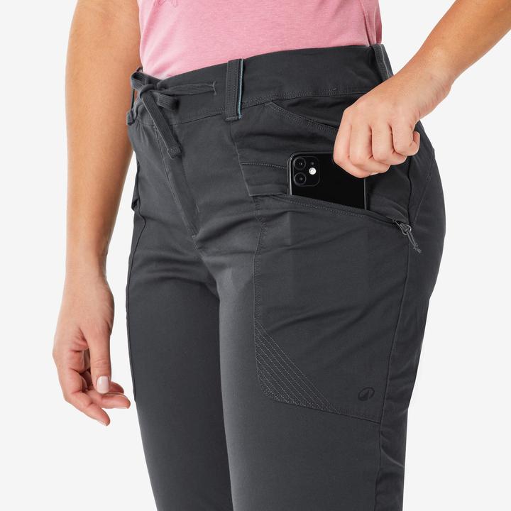 Produktbild Quechua Wanderhose Damen Regular - NH500 grau (30)