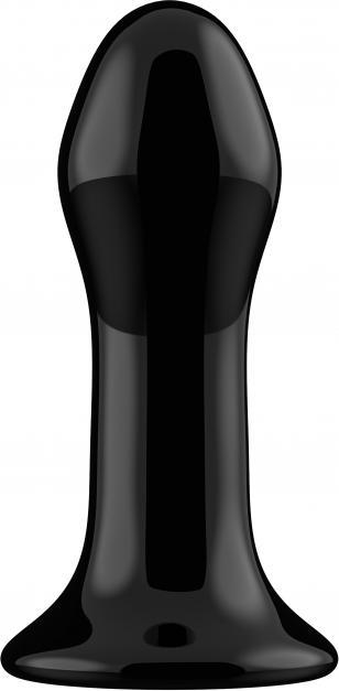 Produktbild Shots Pluggy - Glass Vibrator - With Suction Cup and Remote - Rechargeable - 10 Speed