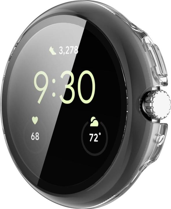 Actual product image Screenguard ClearShield Google Pixel Watch 2 armoured glass screen protector case